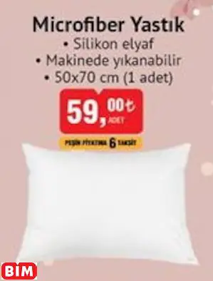MİCROFİBER YASTIK
